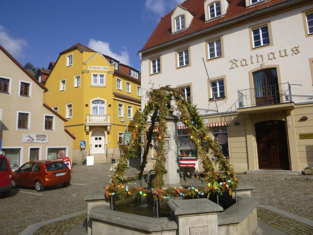 Hotel Wehlener Hof Stadt Wehlen Kültér fotó